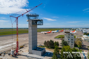 photographe vue aerienne par drone chantier batiment btp orleans - region centre