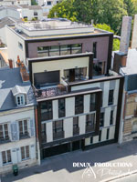 pilote de drone pour prestation photo et video pour l'immobilier : promoteur immobilier, agence immobiliere, architecte, bureau d'archtecture, gite, airbnb, etc